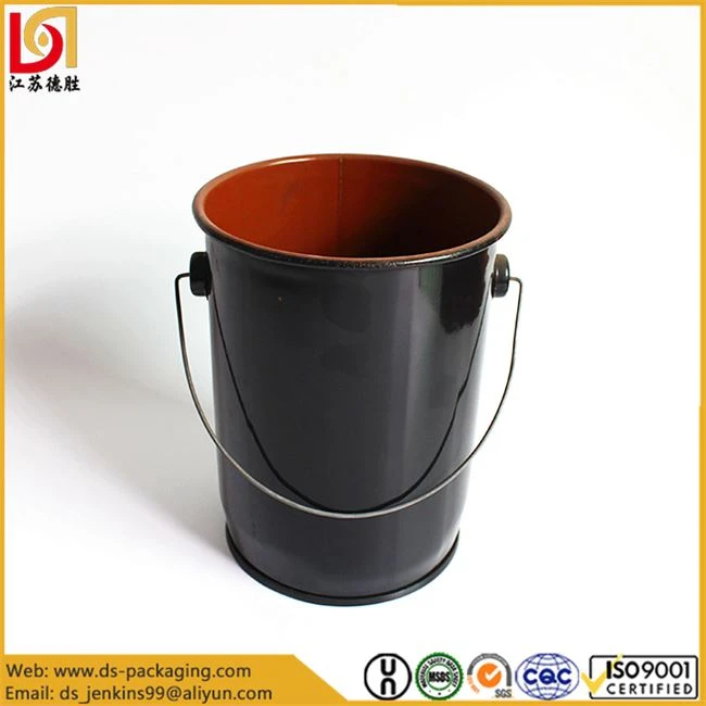 1 Gallon Paint Tin Can With Flower Lid 1 Gallon Paint Tin Can With Flower Lid