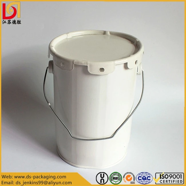 1 Gallon Paint Tin Can With Flower Lid 1 Gallon Paint Tin Can With Flower Lid